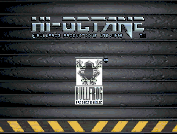 Hi-Octane - The Track Fights Back Title Screen